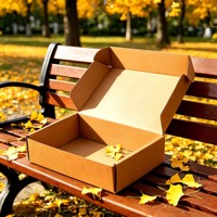 Boîtes d'expédition en carton ondulé recyclables personnalisées avec logo en relief et paillettes, forme avion, fermeture magnétique, pour usage domestique, vente en gros