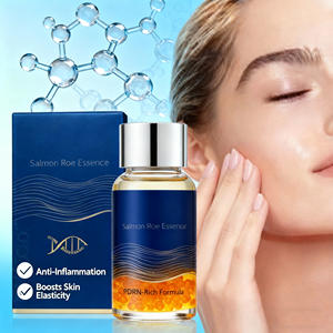 Suero orgánico de ADN de salmón Vegano para aumento reafirmante líquido facial para mejorar la elasticidad de la piel - Product Image 1