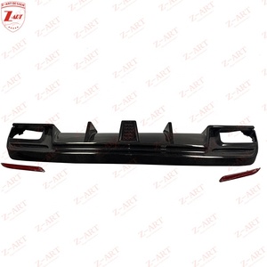 Difusor Trasero de Fibra de Carbono Z-ART 2014-2019, Alerón Trasero Bajo para <span class=keywords><strong>Benz</strong></span> C117 CLA, Piezas de Afinación Aerodinámica para Parachoques de Automóvil - Product Image 5