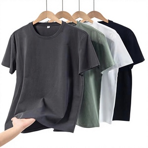 T-shirts Basiques Surdimensionnés en Coton Lourd 100% Coton, Impression DTG, Personnalisation de Logo en Gros - Product Image 3