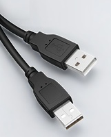 Câble de données USB 2.0 A mâle vers A mâle pour ordinateur et disque dur mobile