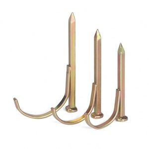 Clavos de Acero Galvanizado para Carpintería, Diseño de Anillo en Espiral, Clavos de Acero de 6 cm con Arandela, Clavos Magnéticos para Techos, Personalizables, Marca SOTTS - Product Image 1