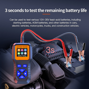 Le plus récent 12V 24V testeur de batterie numérique automobile affichage LCD détecteur de <span class=keywords><strong>Circuit</strong></span> électrique automatique testeur de <span class=keywords><strong>Circuit</strong></span> de véhicule - Product Image 4