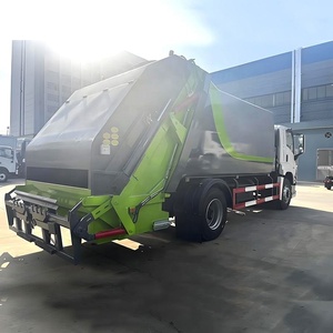 รถบรรทุกอัดขยะ Sinotruk HOWO 4X2 10-15 เมตร ปรับแต่งได้ พร้อมเกียร์ธรรมดา สำหรับบริการเก็บขยะในพื้นที่อยู่อาศัย - Product Image 4