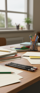 Lápiz de Madera Clásico con Mina Negra, Herramienta de Escritura para Oficina y Escuela, Tamaño Estándar - Product Image 2