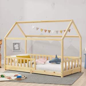 Lit-Bébé Multifonctionnel en Bois Massif pour Enfants et Bébés, Mobilier de Chambre – Vente en Gros - Product Image 1