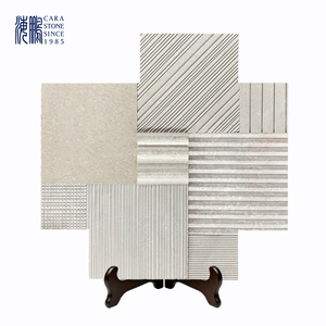 Wholesale Waterproof 3D Textured Marble Wall Panel Modern Design 3D Marble <strong>Slab</strong> for Living Room - Product Image 3