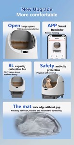 Large Smart Automatic Self Cleaning <strong>Cat</strong> Litter Box Electric Open Toilet App WiFi Control Big Size for <strong>Maine</strong> <strong>Coon</strong> Multi <strong>Cats</strong> - Product Image 4