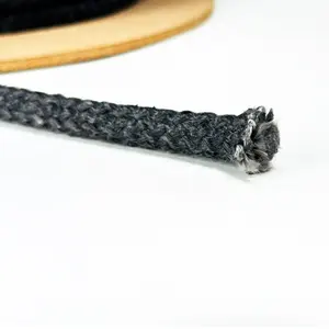 Dia. 12mm Factory Hot Sale Heat Resistance And Fireproof Fiberglass Rope From Fiber Glass Yarn With Good Quality