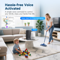 Motor Inteligente WiFi para Persianas con Fácil Instalación para Cortinas Enrollables Manuales con Cadena de Bolas