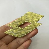 Lettres design personnalisé haute fréquence en relief marque patchs broderie Tpu plastique presse à chaud tissu de transfert à chaud