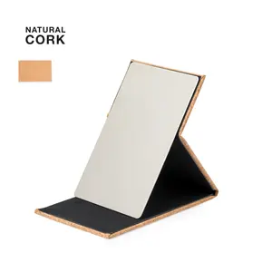 Miroir pliable en liège, merchandising durable - Product Image 3