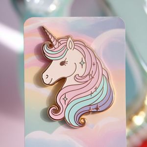 Venta al por mayor <span class=keywords><strong>de</strong></span> broches <span class=keywords><strong>de</strong></span> pelo <span class=keywords><strong>de</strong></span> unicornio <span class=keywords><strong>de</strong></span> esmalte duro suave personalizados alfileres <span class=keywords><strong>de</strong></span> cola <span class=keywords><strong>de</strong></span> unicornio - Product Image 2
