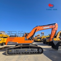 Excavatrice hydraulique d'occasion Doosan DX300LC-9C 30 tonnes pour travaux de construction