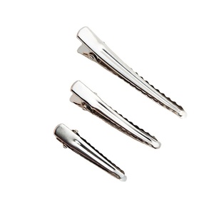 Haarspeld voor het maken van sieraden, enkelvoudige alligatorhaarspeld met tandjes, blanco basis voor DIY haarspelden - Product Image 5