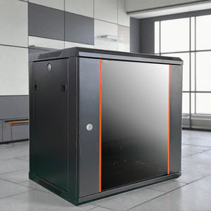 Gabinete de servidor de montaje en pared para rack de red de 12U y 19 pulgadas con puerta y tiras, 600*450mm, 600*600mm, 600*800mm, en stock para centro de datos - Product Image 1