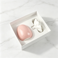 Diffuseur d'huiles essentielles en céramique parfumée, pierre aromatique en porcelaine faite à la main, fleur décorative, parfum d'ambiance de luxe pour la maison