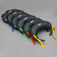 Sac de force bulgare en PVC pour fitness, sacs de frappe lourds, sacs de sable pour musculation, boxe et exercices de force 5-25kg