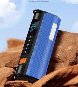 מטען נייד רב תכליתי חדש 12V 8000mAh להתנעת רכב עם משאבת אוויר למילוי צמיגים וסוללת גיבוי - Product Image 2