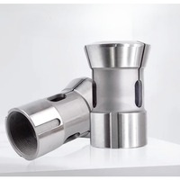 CK46 #   Collet de retenue à ressort en acier pour tour CNC, type trou rond 3.0-46.0mm, mandrin de haute précision, accessoires pour machine-outil