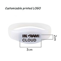 Bracelet Led Lumière Télécommande Concerts Bar Discothèque DMX Télécommandé Silicone concert Led Fête Bracelets pour enfants