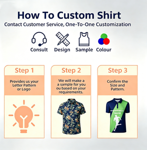 Chemise de plage à séchage rapide, imprimé tropical coucher de soleil, coupe ample, chemise hawaïenne pour homme, fabrication OEM. - Product Image 3