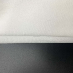 1 Mét 140gsm 300Cm Rộng Chiều Rộng Chải Thô Trắng Velour Vải Cho Giường Tấm Thăng Hoa In Ấn - Product Image 2