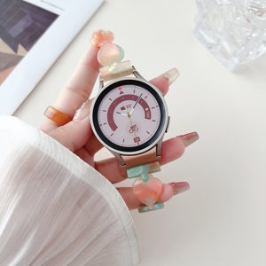 <span class=keywords><strong>Bracelet</strong></span> en résine d'amour pour samsung <span class=keywords><strong>galaxy</strong></span> <span class=keywords><strong>watch</strong></span> <span class=keywords><strong>4</strong></span> 5 6 <span class=keywords><strong>bracelet</strong></span> <span class=keywords><strong>femme</strong></span> <span class=keywords><strong>bracelet</strong></span> de montre intelligente - Product Image 2