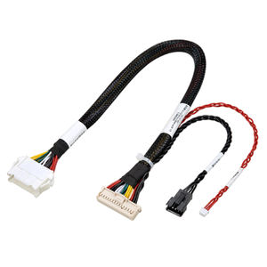 Mingyue semua jenis disesuaikan kawat listrik Harness JST Molex Dupont konektor TE 2 <span class=keywords><strong>3</strong></span> 4 5 6 7 8 9 Pin OEM ODM kawat Harness - Product Image 1