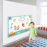 Tableau blanc magnétique double face pliable en plastique UCI avec impression personnalisée pour enfants