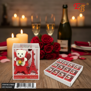VALENTINE BEAR GIFT BOX 192PCS 16DIS(12)/CS 4,5 \ "para suministros para el Día de San Valentín - Product Image 5