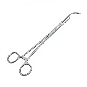 Pinzas de Tenaculum y Sonido Uterino Hulka de Acero Inoxidable, Manuales, 11.5 pulgadas, Instrumento Ginecológico, Instrumentos Quirúrgicos - Product Image 1