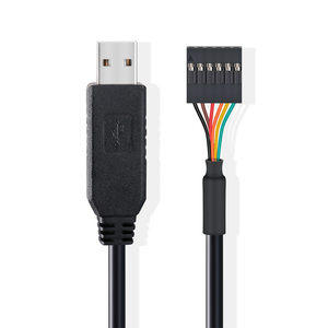 <span class=keywords><strong>FTDI</strong></span> <span class=keywords><strong>USB</strong></span> Để <span class=keywords><strong>TTL</strong></span> Nối Tiếp 5V Bộ Chuyển Đổi Cáp 6 Pin 0.1 Inch Pitch Nữ Ổ Cắm Tiêu Đề UART IC FT232RL chip Windows 10 8 7 Linux MAC - Product Image 4