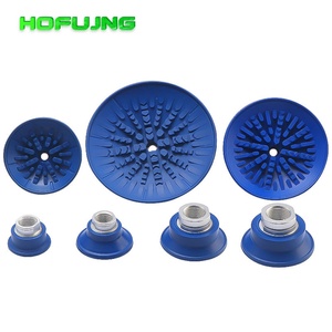 HOFUJNG SAF-30 Flat Rubber Single Layer <b>Suction</b> Cup Rubber 6cm Have Spring Industrial Silicone Rubber Vacuum <b>Suction</b> Cup - Product Image 3