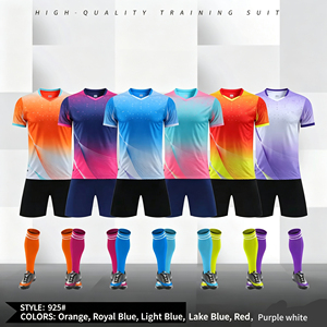 Unisex Custom Football Jersey T-Shirt Breathable Mesh Regular Fit O-Neck Short Sleeve Streetwear Sublimation <b>Transfer</b> Printed - Product Image 1