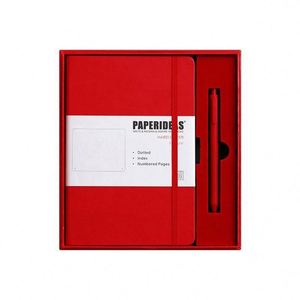 Best Selling Custom Logo A5 Notebook With Elastic Closure Gel Pen Gift <b>Box</b> Gift Bag for Promotions - Product Image 2