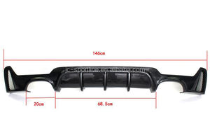 Difusor Trasero Deportivo M de Fibra de Carbono F32 con Salidas de Escape Cuádruples para <span class=keywords><strong>BMW</strong></span> F33 F36 13-19 - Product Image 6