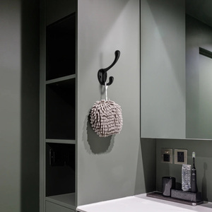 Cintre double en métal durable en alliage de zinc, vente directe usine, idéal pour vestiaires, cuisines et chambres. - Product Image 4