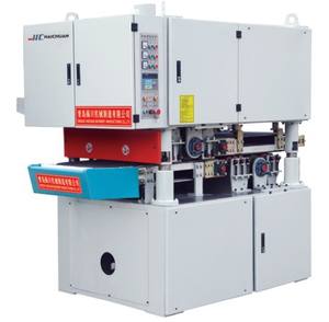 Lijadora de Banda Ancha para Madera, de Doble Cara, de Alta Resistencia, para Fabricación de Tableros de Fibrocemento y Madera Contrachapada - Product Image 2