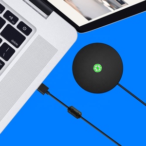 USB plug and play mic mini computer e computer portatile microfono con pulsante di silenziamento e indicare la luce di 360 gradi di captazione vocale - Product Image 4