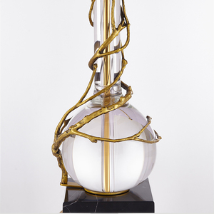 Lampe de table de luxe avec verre doré pour la maison et l'hôtel - Product Image 3