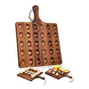 Bán buôn Keo Gỗ deviled trứng chủ cắt Board pho mát phục vụ khay Reversible deviled trứng Platter cho nhà bếp - Product Image 1