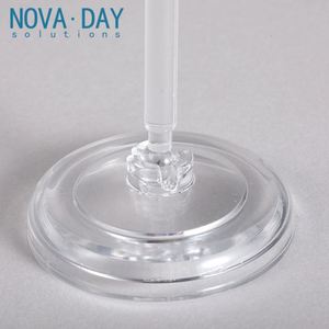 Novaday Supermarkt Draaibare Plastic Doorzichtige Pop Clips Prijskaartje Display Rack Adverteren Display Bord Houder - Product Image 6