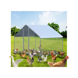 Kualitas Terbaik Logam Modern Pembiakan Ayam Pedaging Tugas Berat Kandang Unggas Rumah Kandang Ayam untuk Anjing