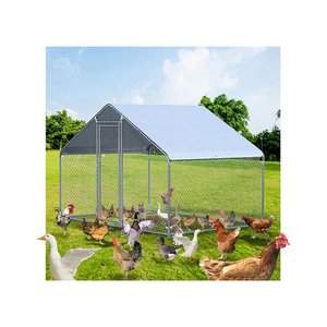กรงสัตว์ปีก,บ้านไก่สำหรับสุนัขพันธุ์ทันสมัยทำจากโลหะ - Product Image 1