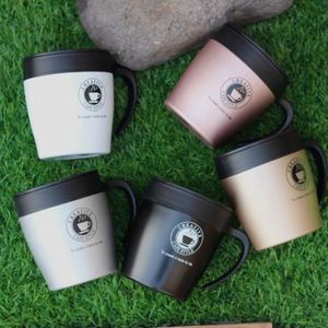 Hot Sale Coffee Tumbler Cup Stainless Steel Thermal Coffee Cup With Handle Double Wall Vacuum Coffee Cup <b>Mugs</b> - Product Image 4