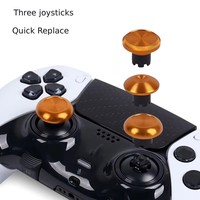Capuchons de joystick et pagaies arrière en aluminium de haute qualité pour manette PS5 – Remplacement des joysticks et des gâchettes