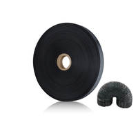 Ruban PVC économique, flexible, pour conduits, matériau pour conduits HVAC, film PVC, rouleau de PVC, vente directe d'usine, prix bas