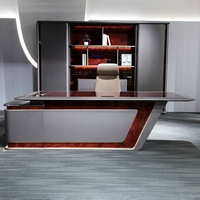Bureau de direction haut de gamme design, style moderne et luxueux, résistant aux taches et à la saleté, écologique, pour immeubles de bureaux et hôpitaux