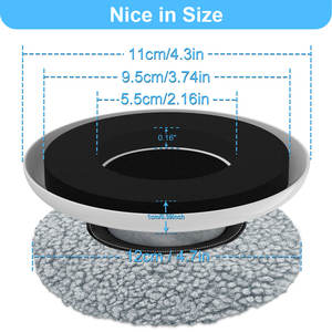 Kit de patins de déplacement de meubles ronds pour surfaces moquetées et sols durs, patins en feutre adaptés à tous les meubles - Product Image 4